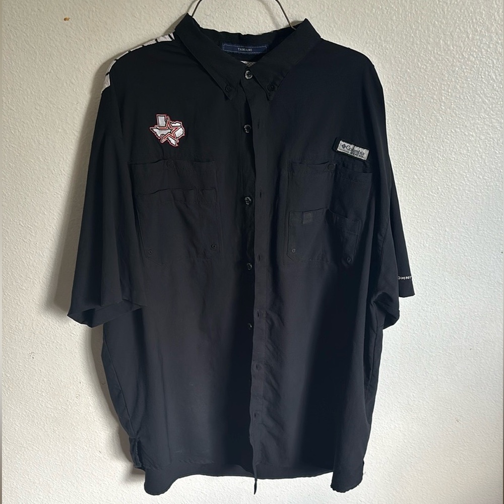 Columbia Black Tamiami Shirt